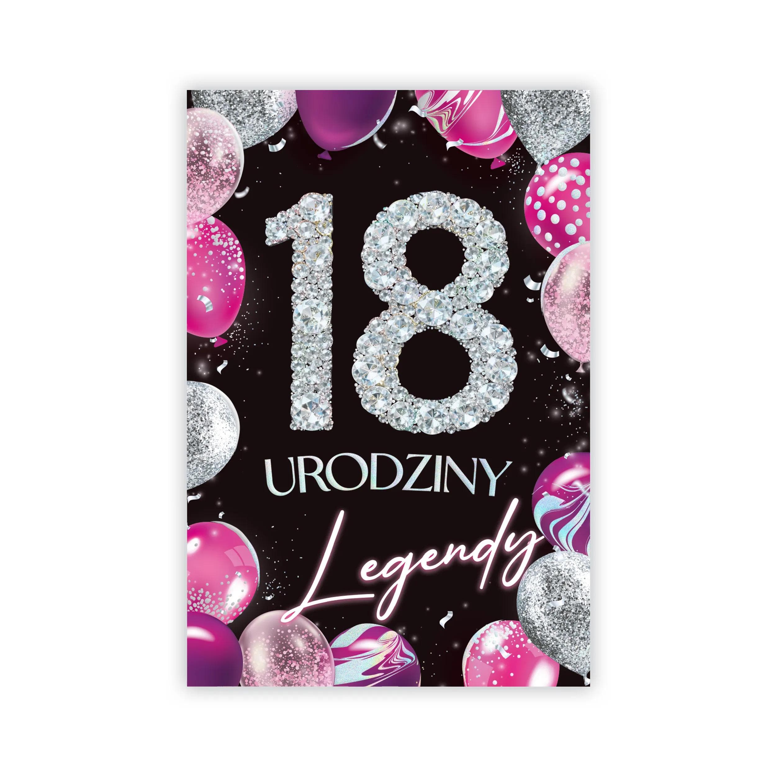 Karnet B6 18 Urodziny 22