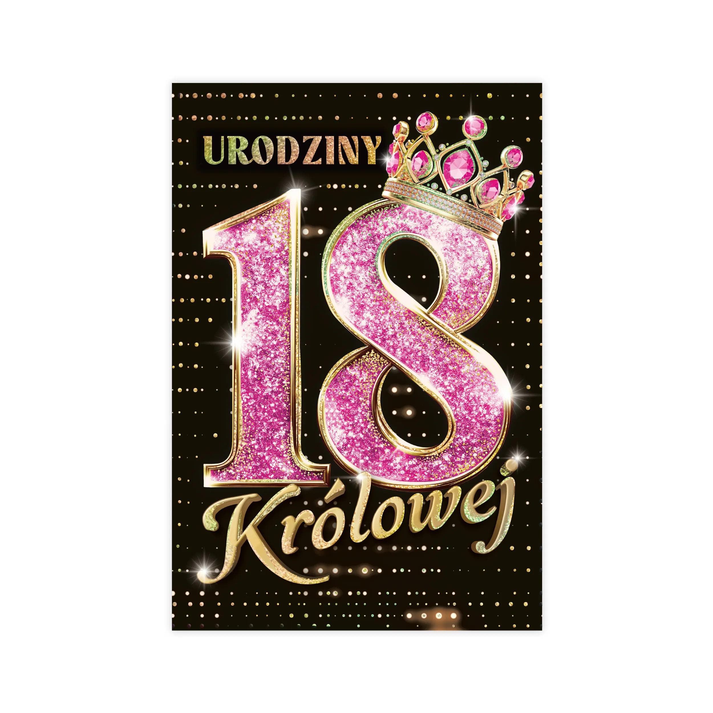 Karnet B6 18 Urodziny 15